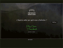 Tablet Screenshot of alberguedealarcon.com